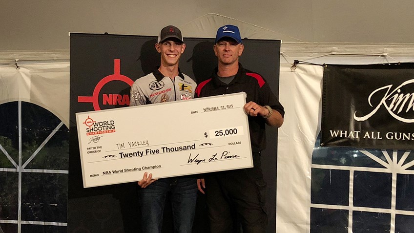 Tim Yackley Becomes Youngest Ever To Win NRA World Shooting Championship